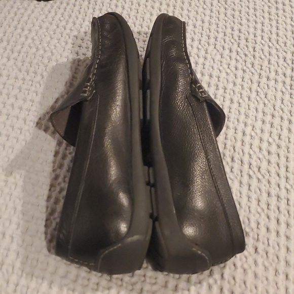 Tommy Bahama Nassau Venetian Black Leather Driving Loafers Size 9.5 (#2) main image 5